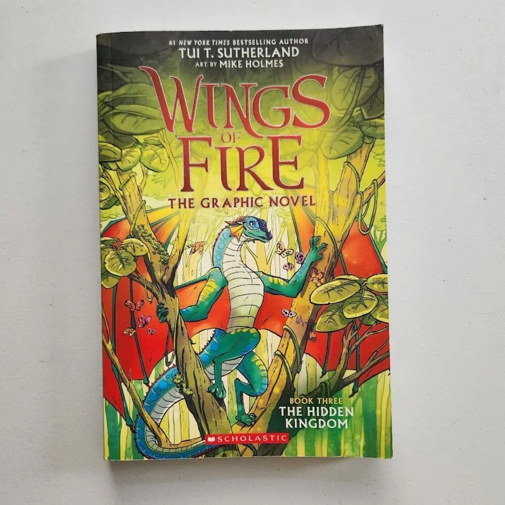 New Wings of Fire The Hidden Kingdom Graphic Novel #3 Comic Book Graphix 9781338